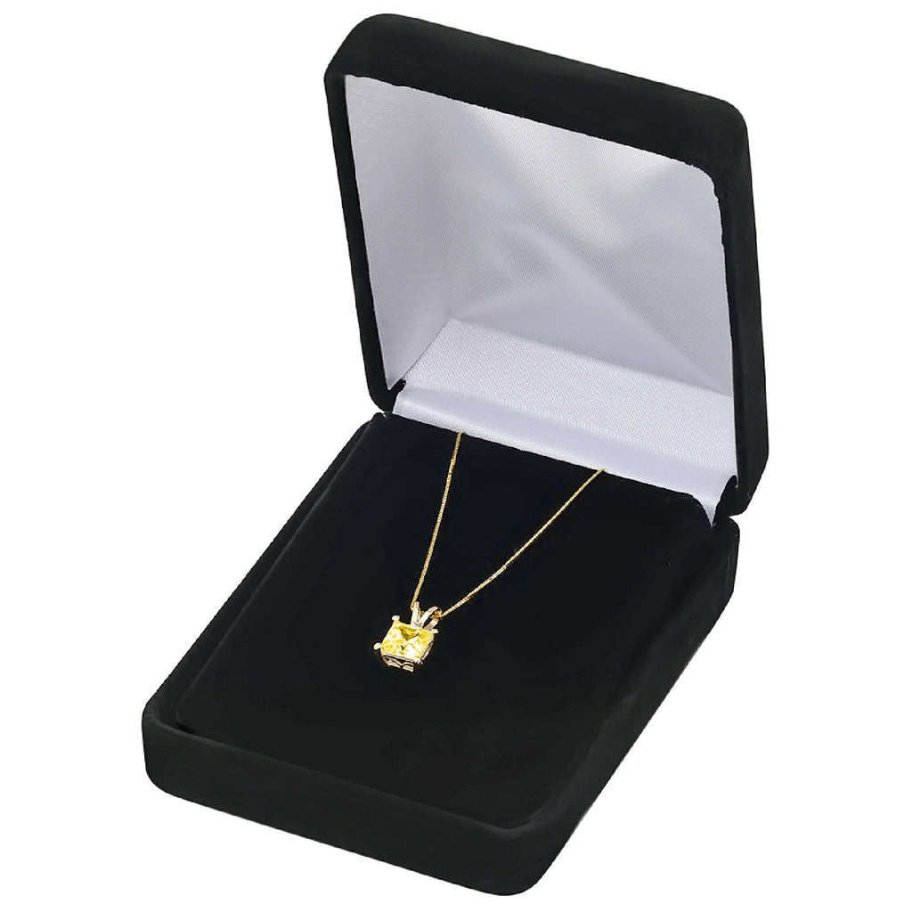 18K Yellow Gold Pendant with 16" Chain E3926