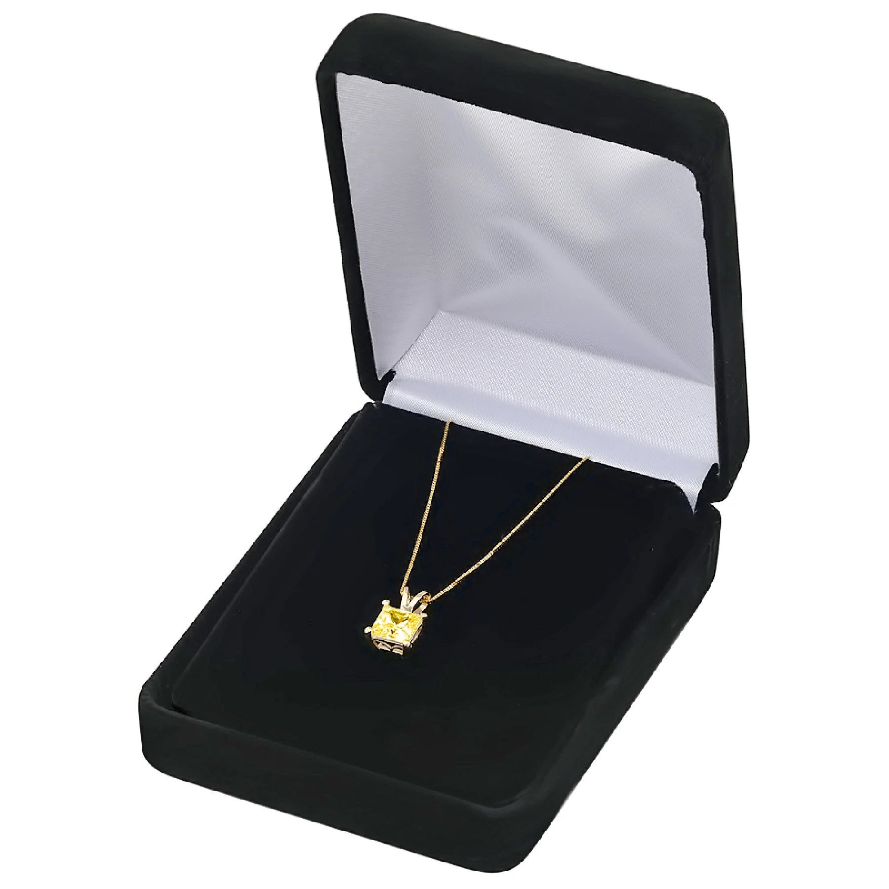 18K Yellow Gold Pendant with 16" Chain E3926