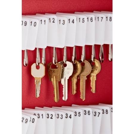 Red Key Cabinet with Digital Lock D185937