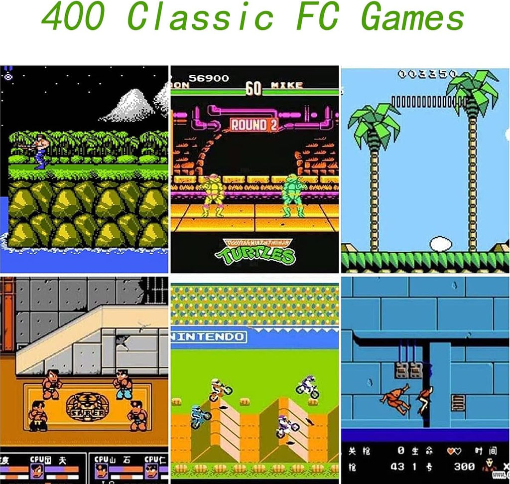 400-in-1 Retro Handheld Game Console with AV Cable F9532