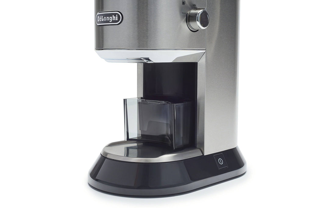 Silver Conical Burr Grinder with Porta Filter Attachment J231