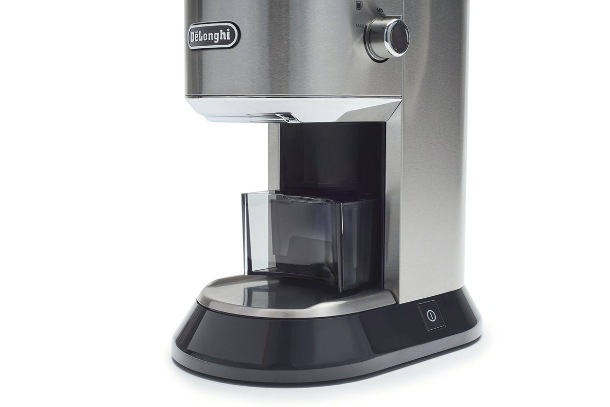 Silver Conical Burr Grinder with Porta Filter Attachment J231