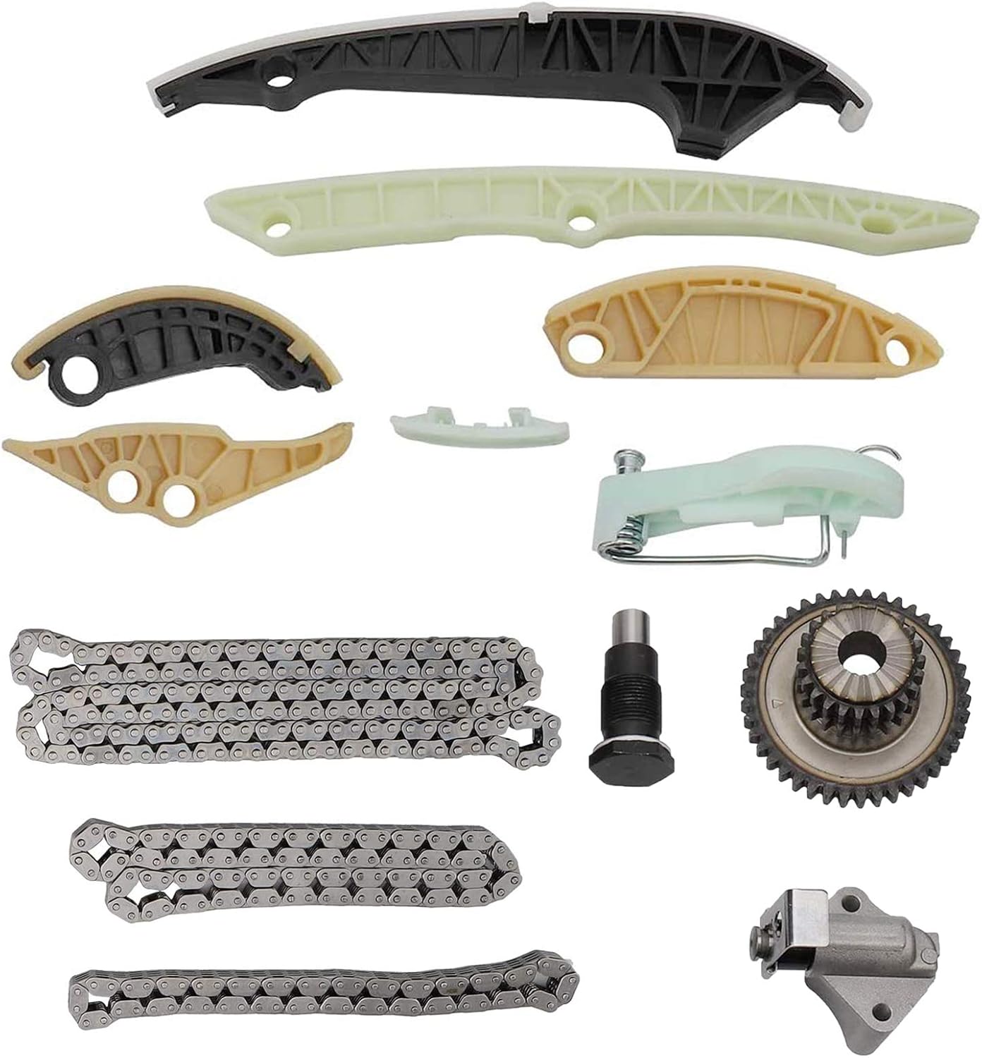 Engine Timing Chain Tensioner Kit 10PCS Pack of 2 O1869