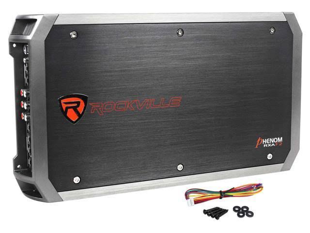2400 Watt Peak 4 Channel Car Stereo Amplifier with Amp Kit S133