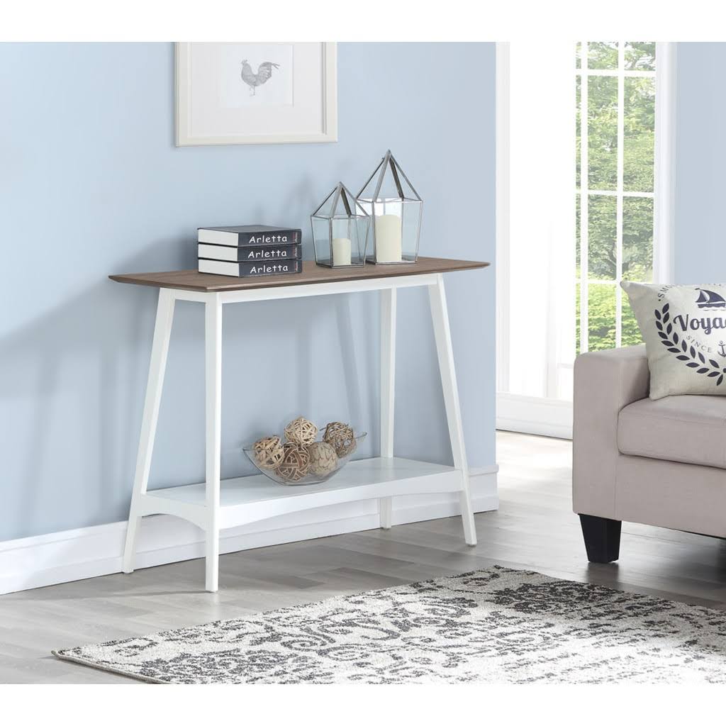 Console Table Driftwood White Y595677