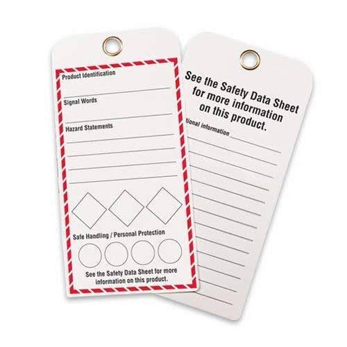 GHS Style Tags (Pack of 25) L7810