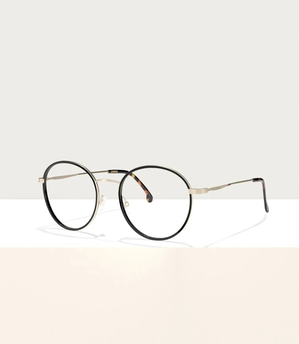 Gold Black Eyeglasses I9398
