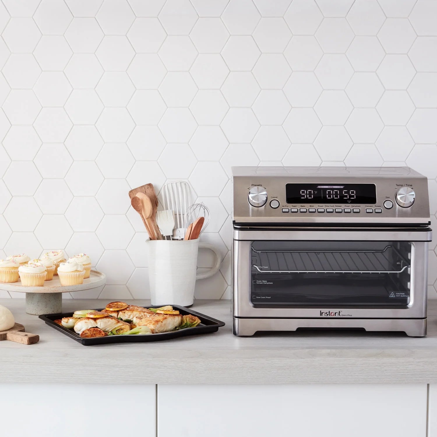 11-in-1 Air Fryer Toaster Oven Combo V55267