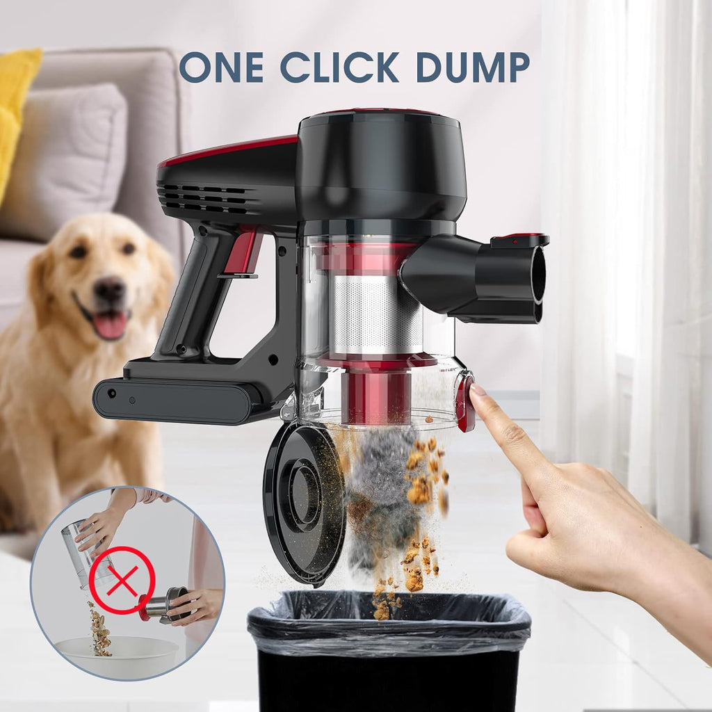 Cordless 250W Stick Vacuum Cleaner with LED Display W408507