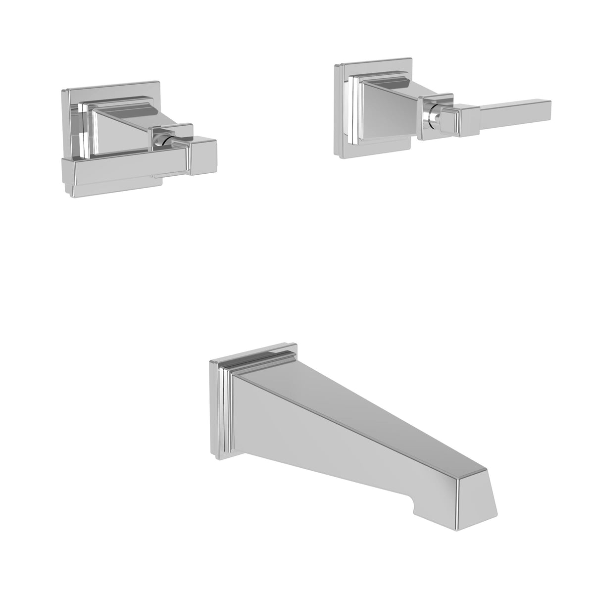 Oil Rubbed Bronze Wall Mount Tub Faucet N5872