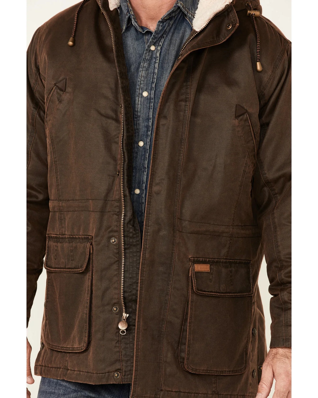 Brown Jacket Y958