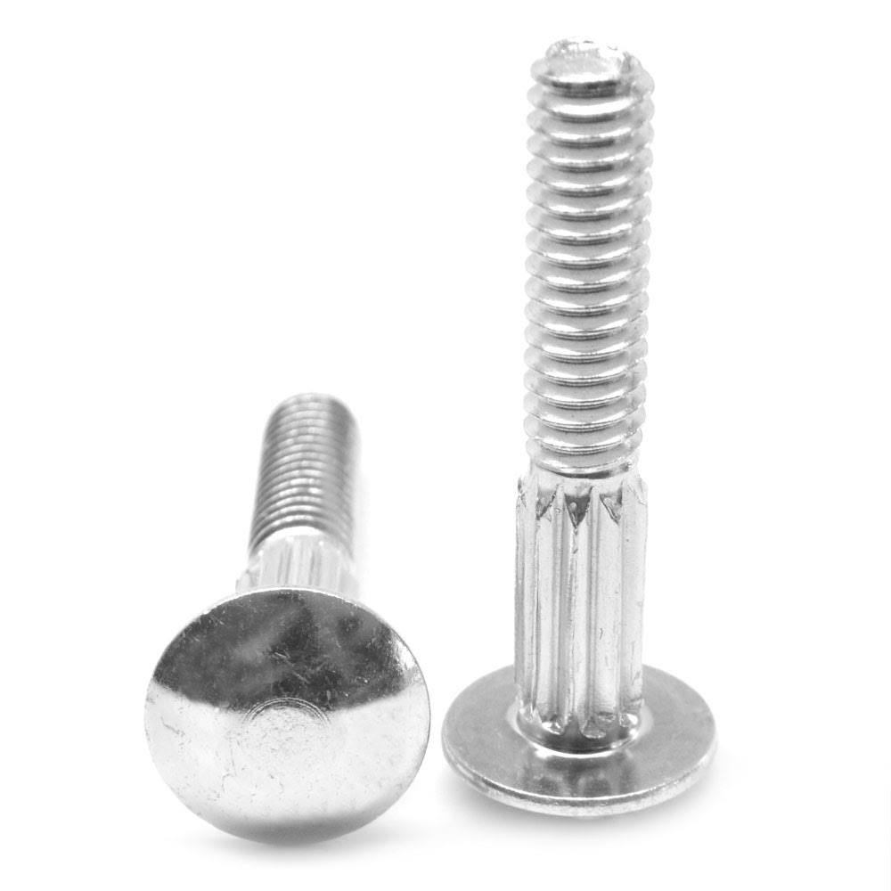 5/16-18 x 2 Coarse Thread Carriage Bolt Zinc Plated L16860