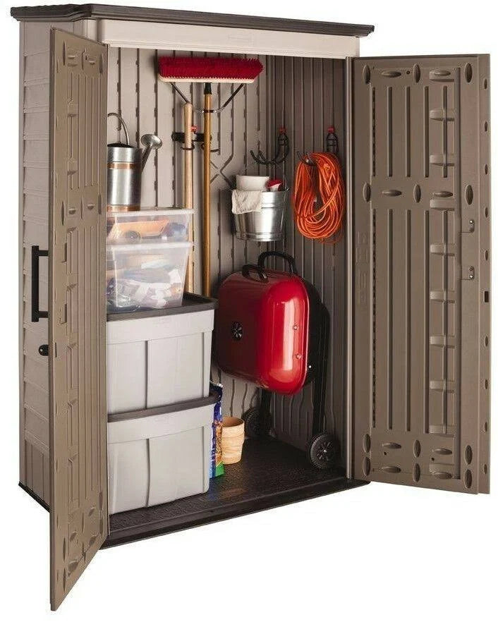 Large Vertical Resin Storage Shed C284074
