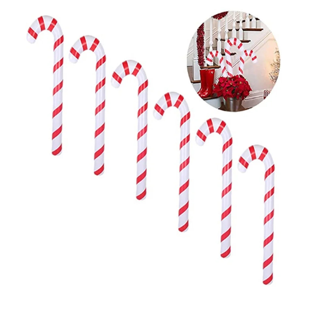 Inflatable Candy Canes Christmas Balloons Outdoor Decoration L302929