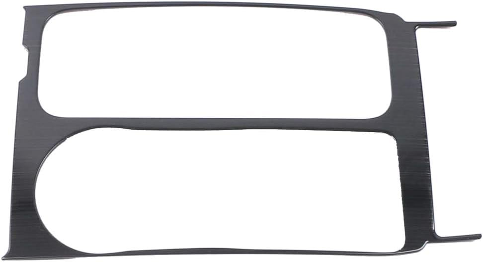 Carbon Fiber Grain Center Console Shift Frame Cover Trim Stickers 2pcs Q441