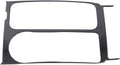Carbon Fiber Grain Center Console Shift Frame Cover Trim Stickers 2pcs Q441