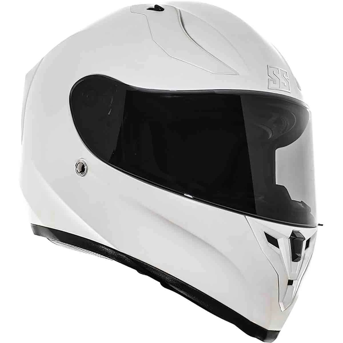Satin White Solid Speed Helmet G850