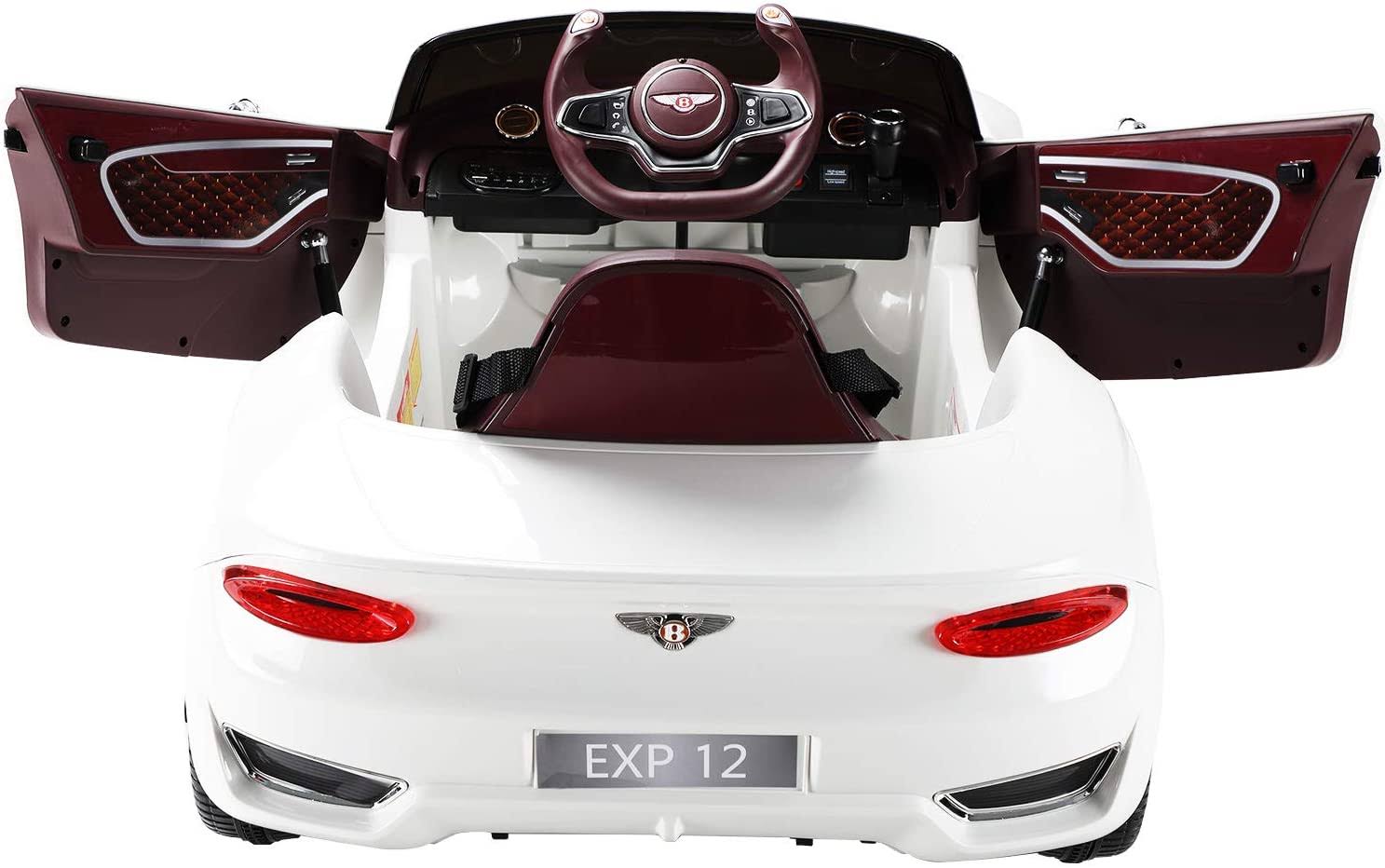White Ride on Car H722