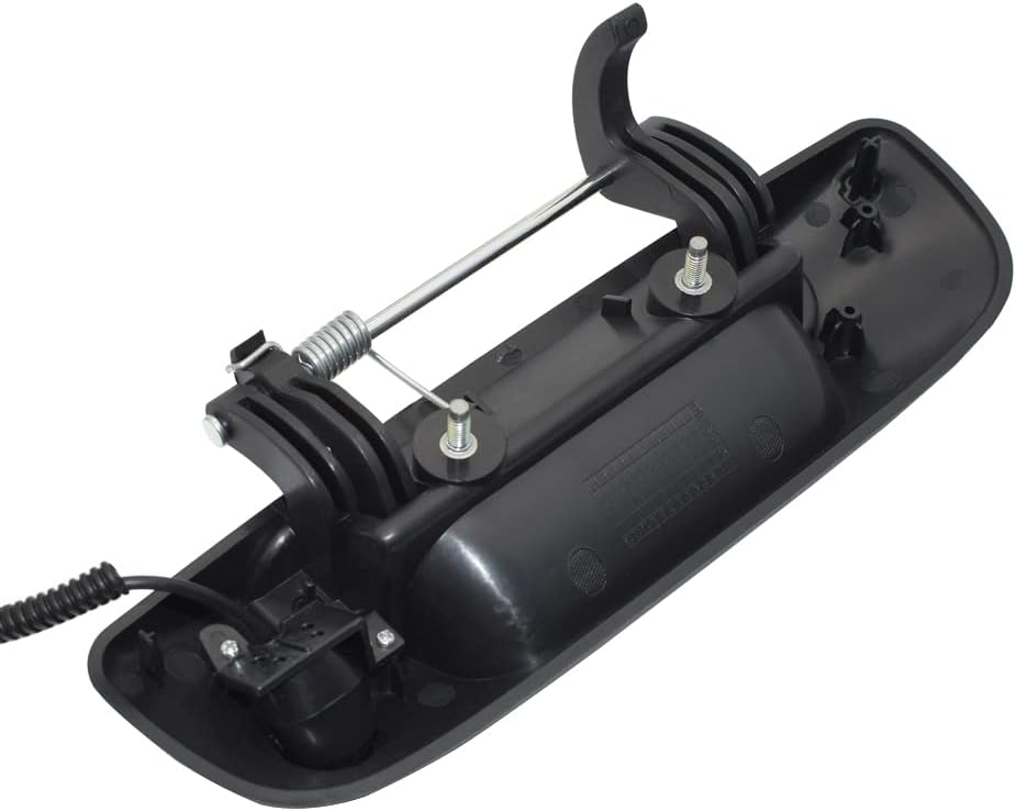 Black Tailgate Handle with Backup Camera Y91844