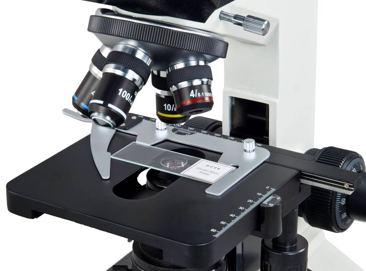 40X-2000X Trinocular Compound LED Microscope with 3MP USB Digital Camera N2106