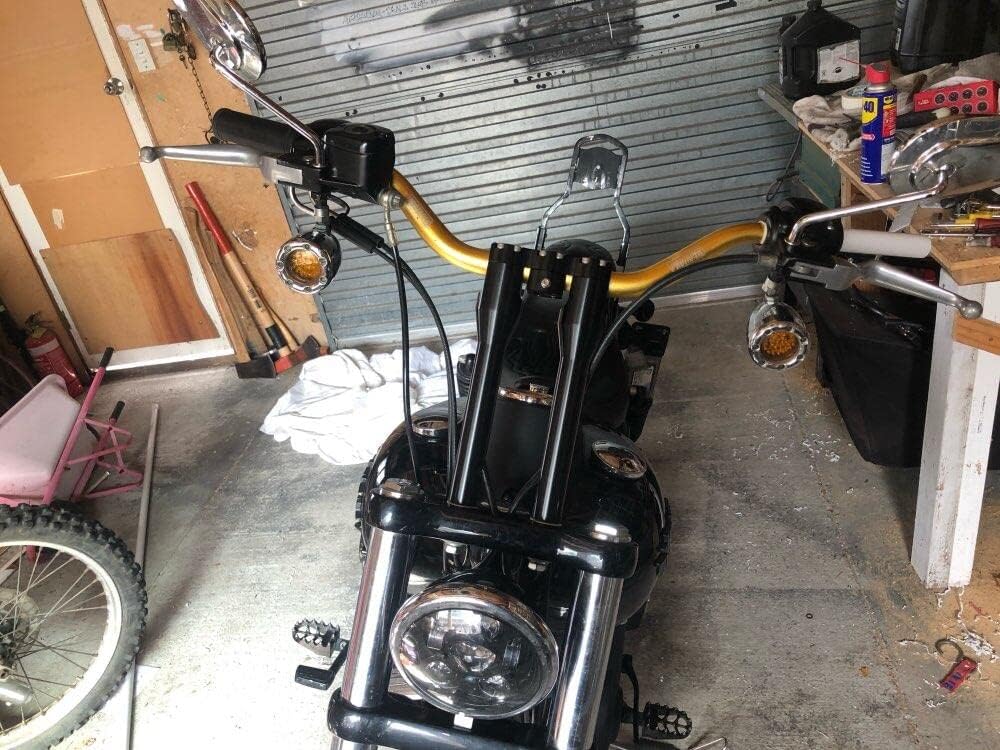 1 1/8" Club Style Handlebars with 10" or 11" Bar Risers T86804