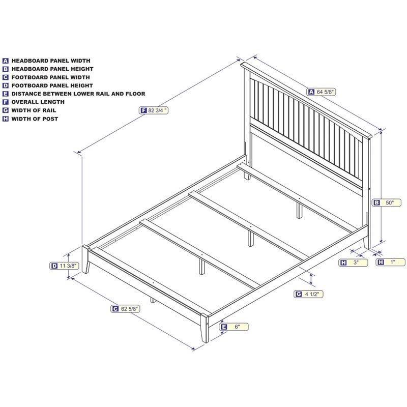Espresso Queen Bed N21789