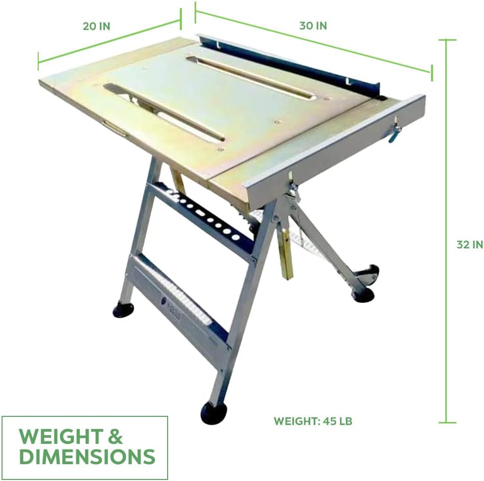 Portable Welding and Fabrication Table Adjustable Tilt U29194