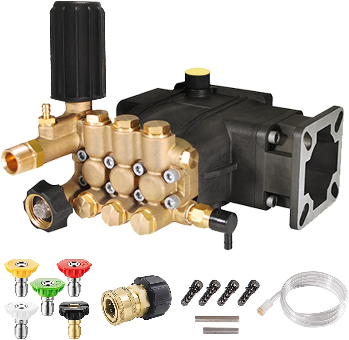 Triplex Pressure Washer Pump 2500 ~ 3300 PSI @ 3.0 GPM P8255