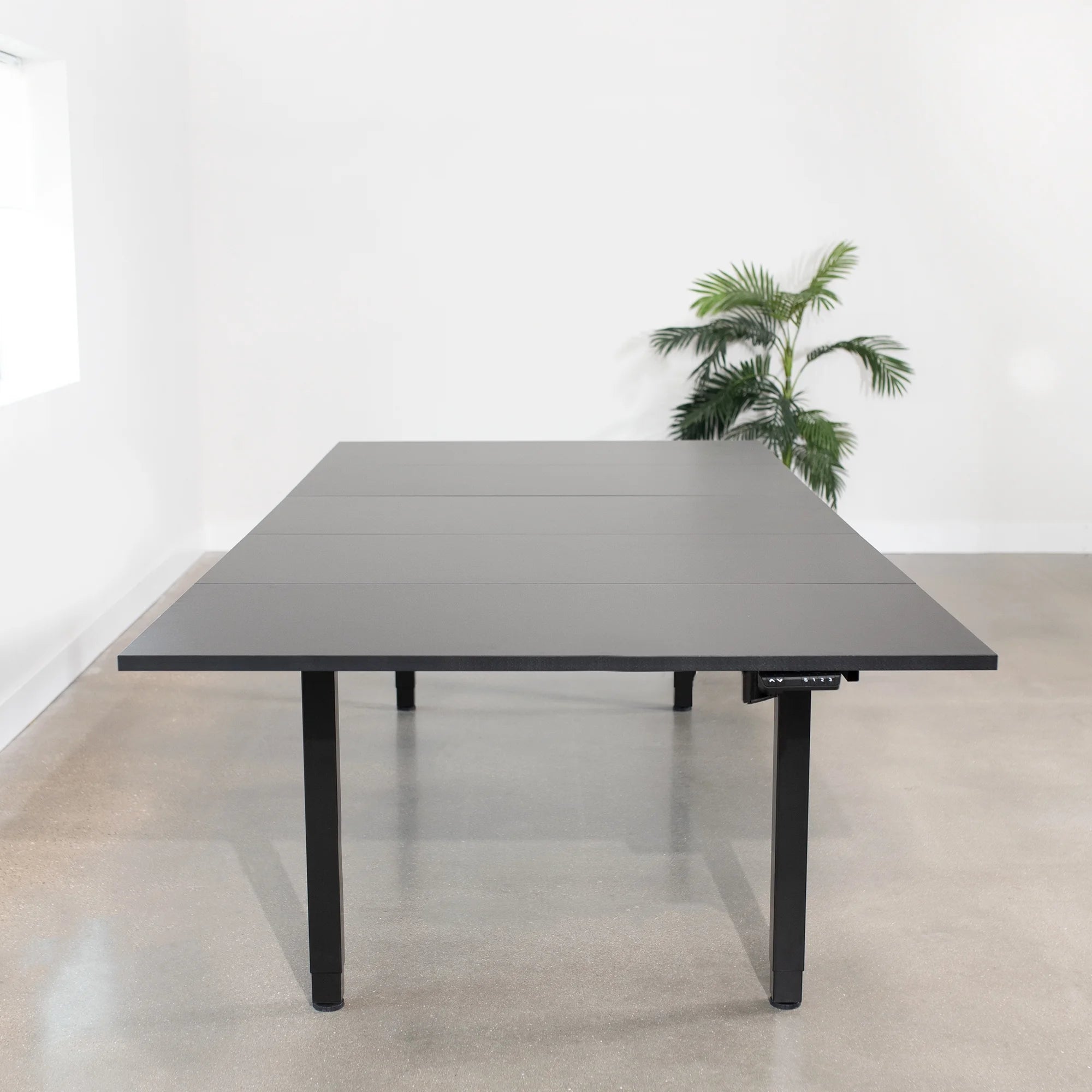 Black Square Corner Desk E746197