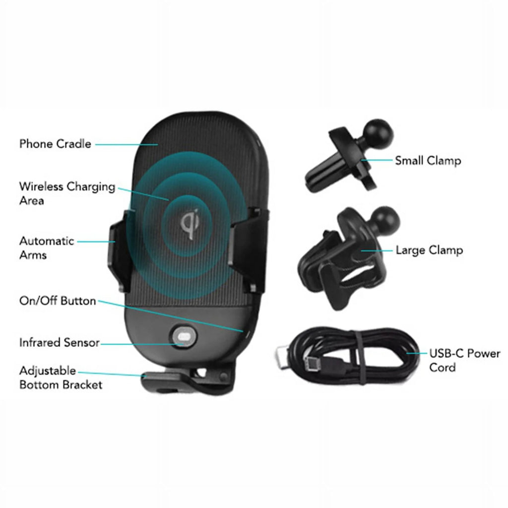 Wireless Charger Car Mount for Celero 5G Plus (2024) Q7482