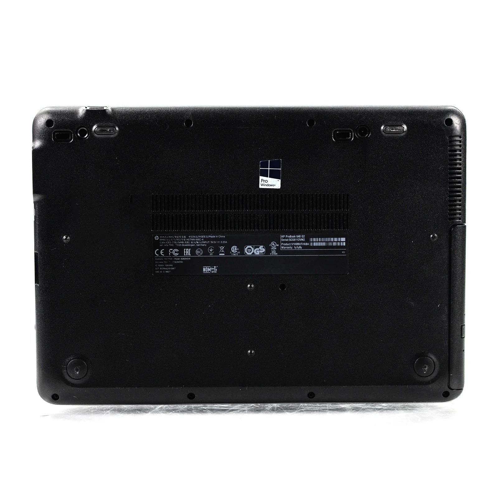 Used HP ProBook 640 G2 14" Laptop Core i5 8GB 512GB SSD Win 10 Pro P358