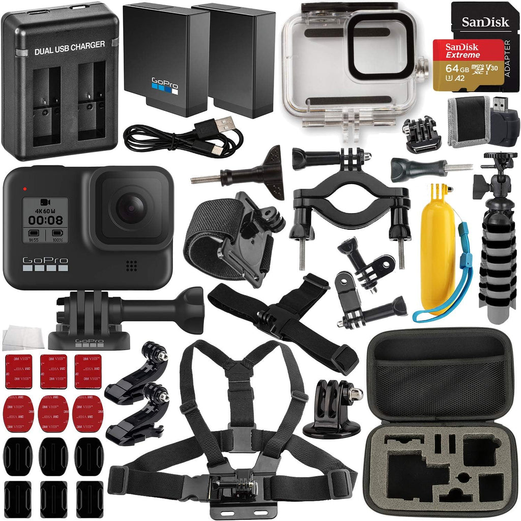 Action Camera with Underwater Housing and Floating Hand Grip P5615