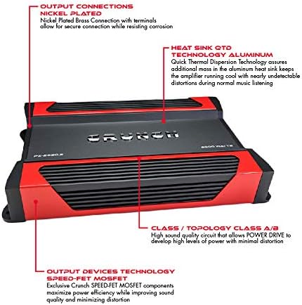 2-Channel Class AB Amp (2,000 Watts) V134