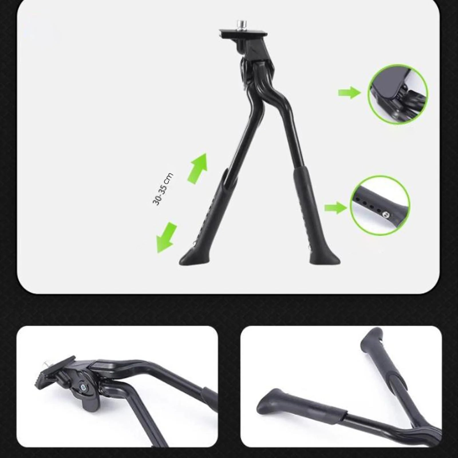 Double Leg Bike Kickstand for 24inch-29inch Mountain Bike K60699