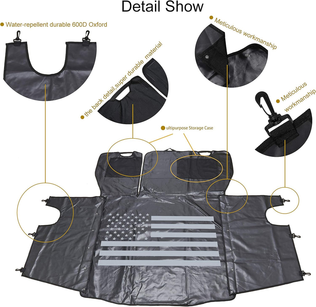Waterproof Dog Car Seat Cover Hammock Style T705