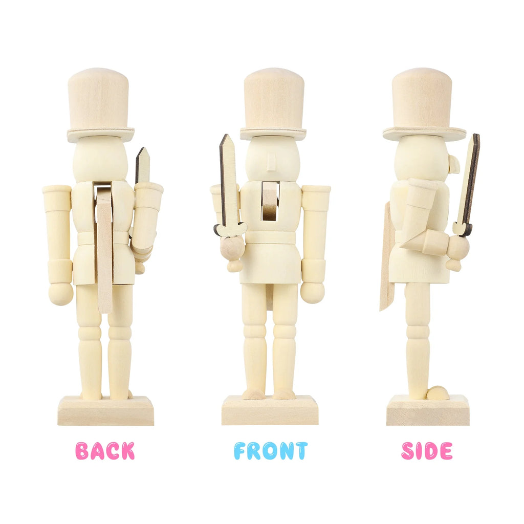 Unfinished Wooden Nutcracker Doll T225652
