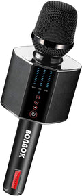 Black Wireless Bluetooth Karaoke Microphone R184776