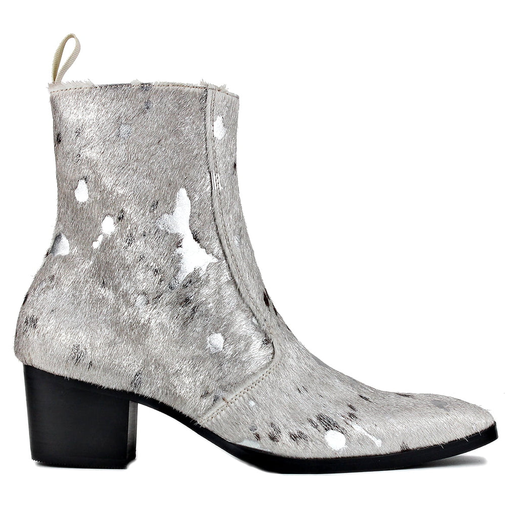 Silver Chelsea Boots M8814