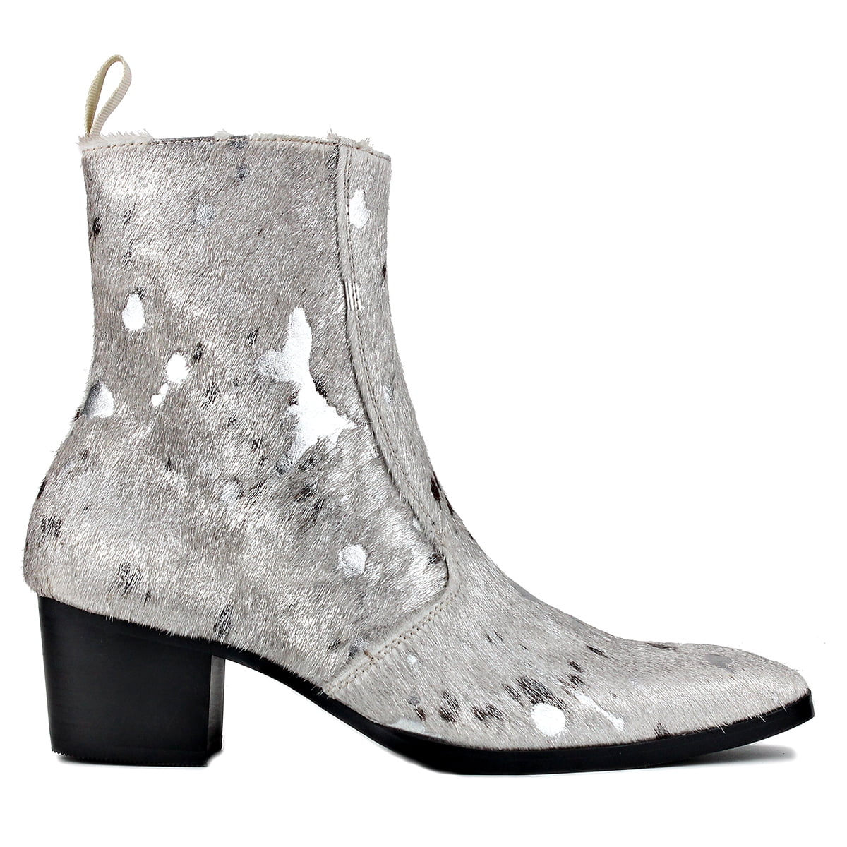 Silver Chelsea Boots M8814