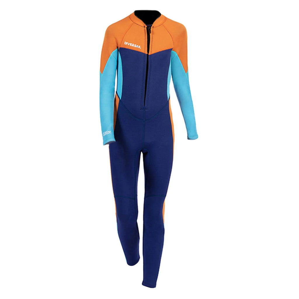 Blue 2.5mm Neoprene Kid Wetsuits Size 8 A1886
