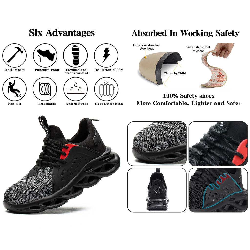 Steel Toe Work Shoes A77706