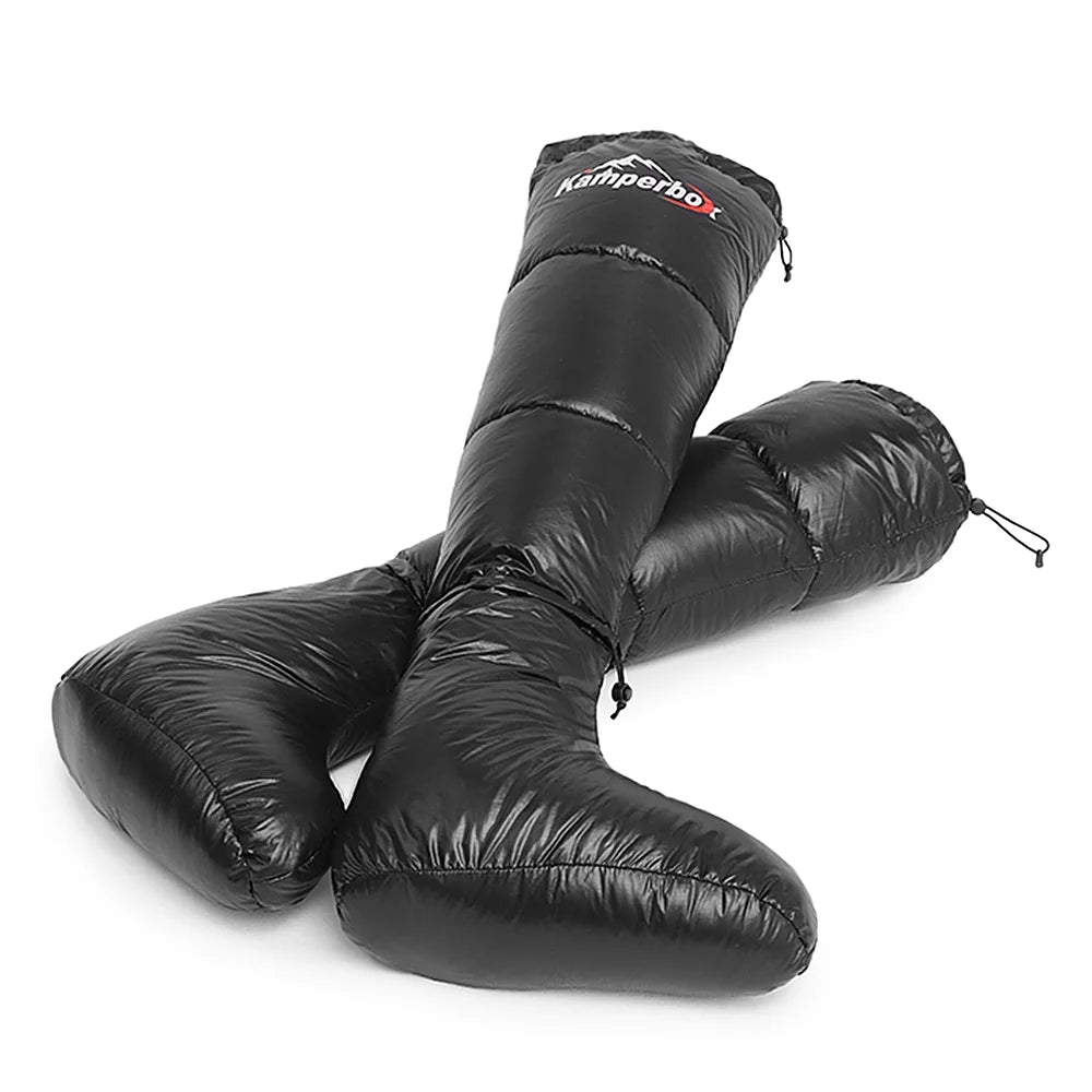 Winter Down Booties Socks with Adjustable Drawstring M841