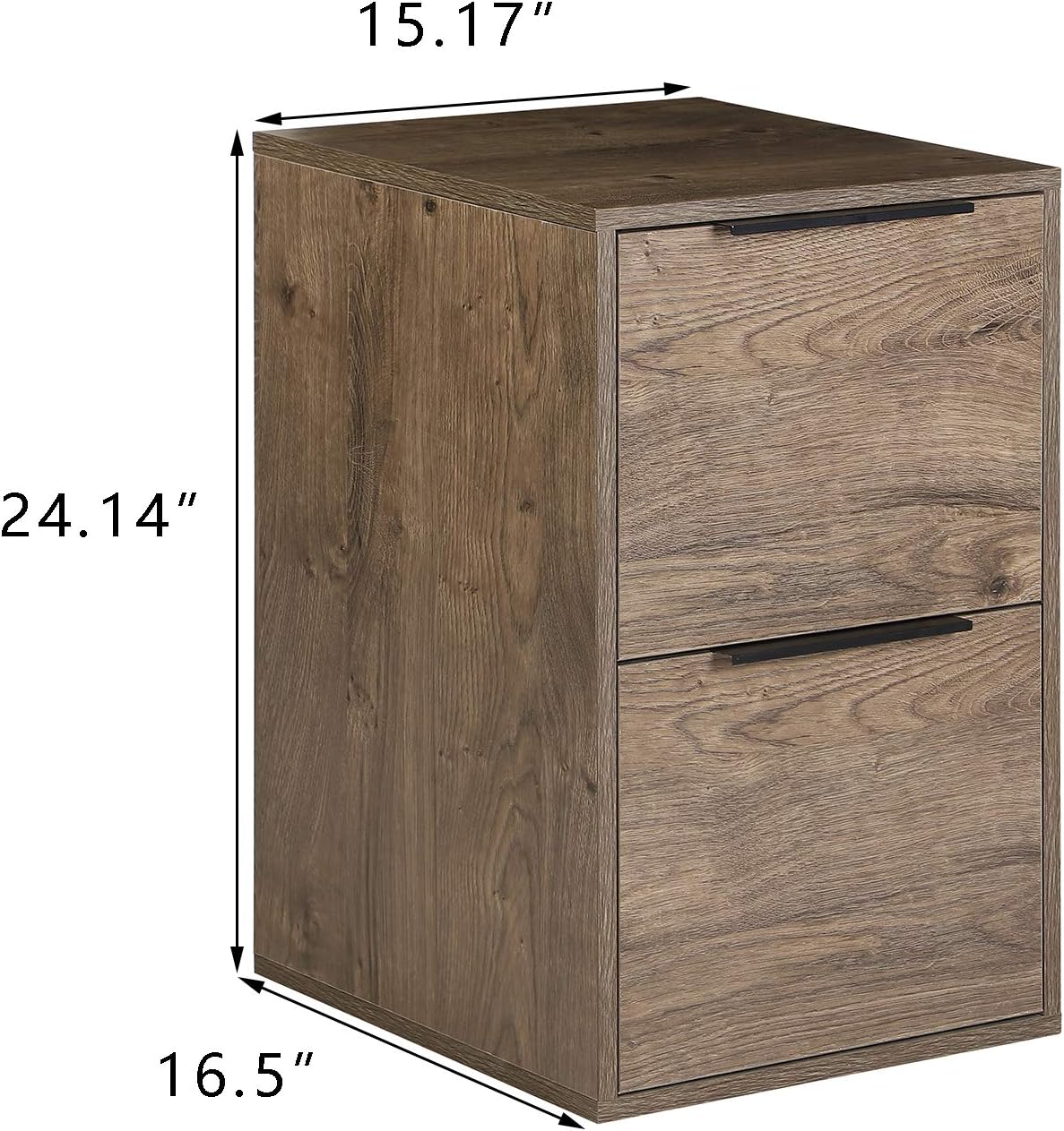 Wood 2 Drawers File Cabinet X26978