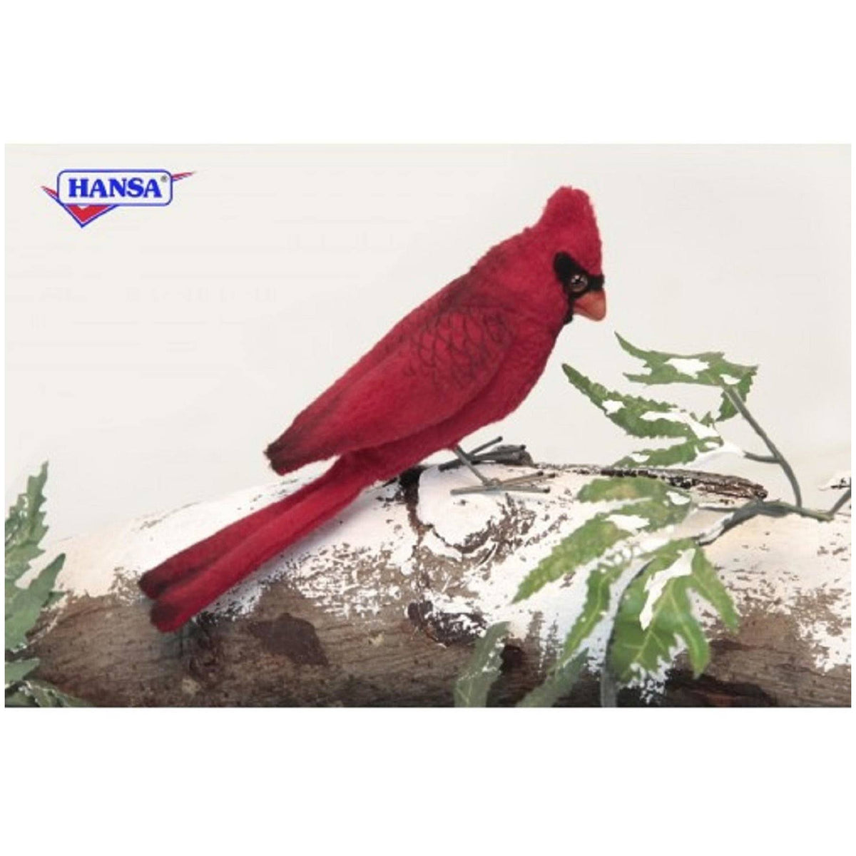 Pack of 6 Extra Soft Plush Red Cardinal Stuffed Animals 3.5x22 Y91686
