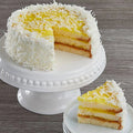 Lemon Coconut Happy Birthday Cake D6993