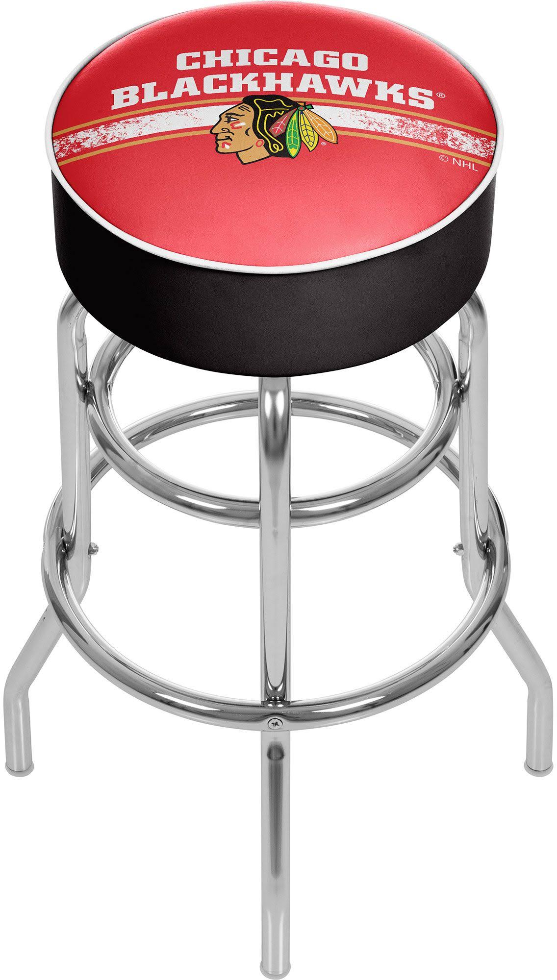 Chrome Bar Stool with Swivel S559