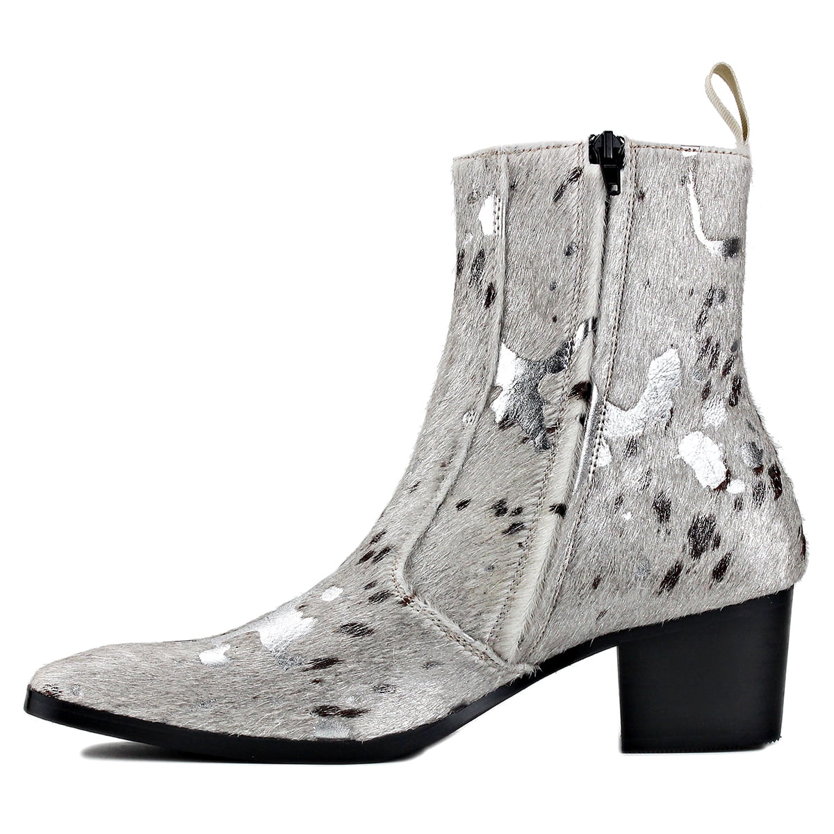 Silver Chelsea Boots M8814
