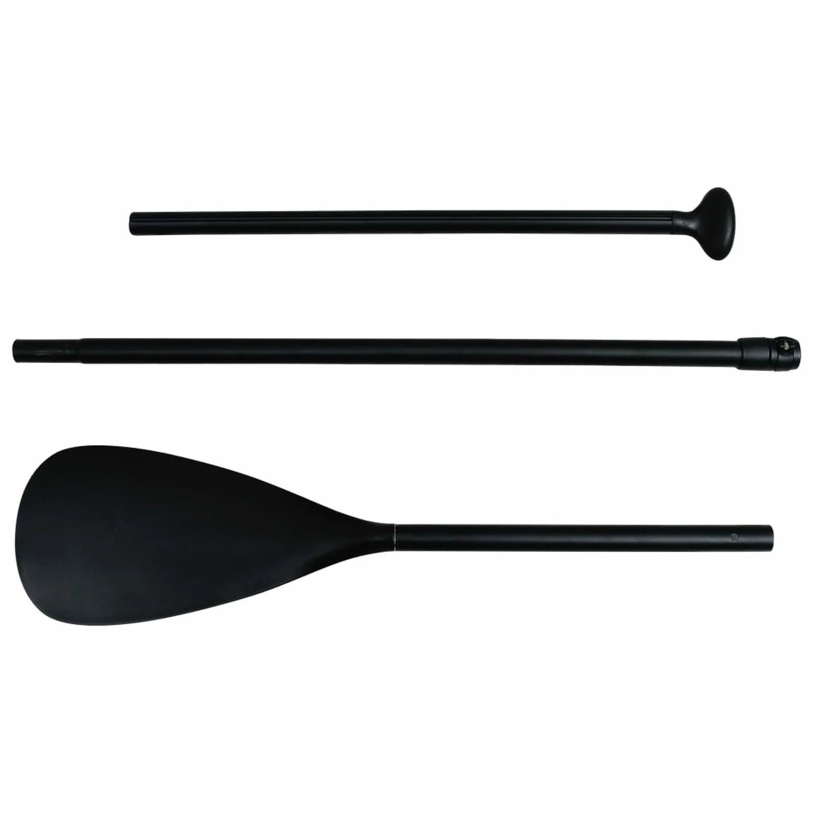 Inflatable Paddleboard Set Black and White U263691