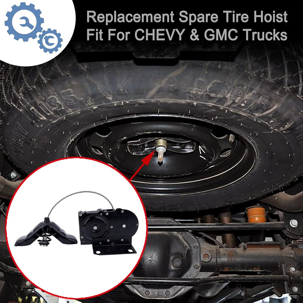 Spare Tire Hoist Carrier Assembly Pack of 2 Y961