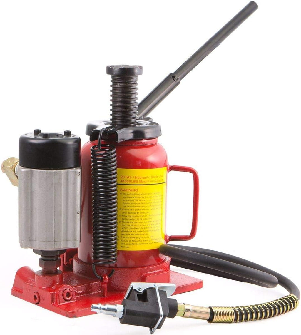 20 Ton Air/Hydraulic Operated Bottle Jack X55023
